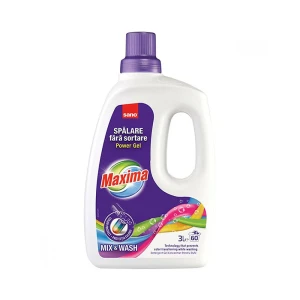 SANO MAXIMA DET.LICHID GEL 3L MIX&WASH(6B)