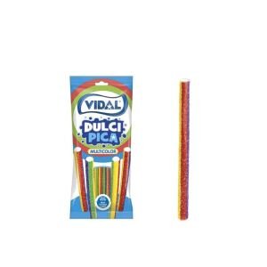 JELEURI VIDAL PUNGI 90GR SOUR MULTICOLOR  (14BUC)