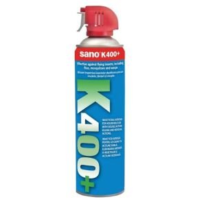 SANO  K-400 + INSECTICID INSECTE ZBURATOARE AEROSOL 500ML(12B)