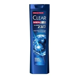 CLEAR SAMPON MEN 225ML CLASSIC ACTION 2IN 1(12B)