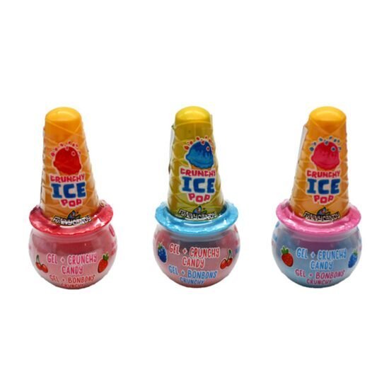 FUNNY C.CRUNCHY ICE POP 65GR(12B) 12 CUT