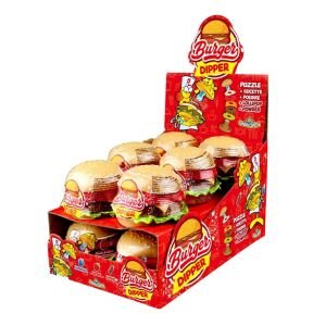 FUNNY C.BURGER DIPPER 21GR (12B) 12 CUT