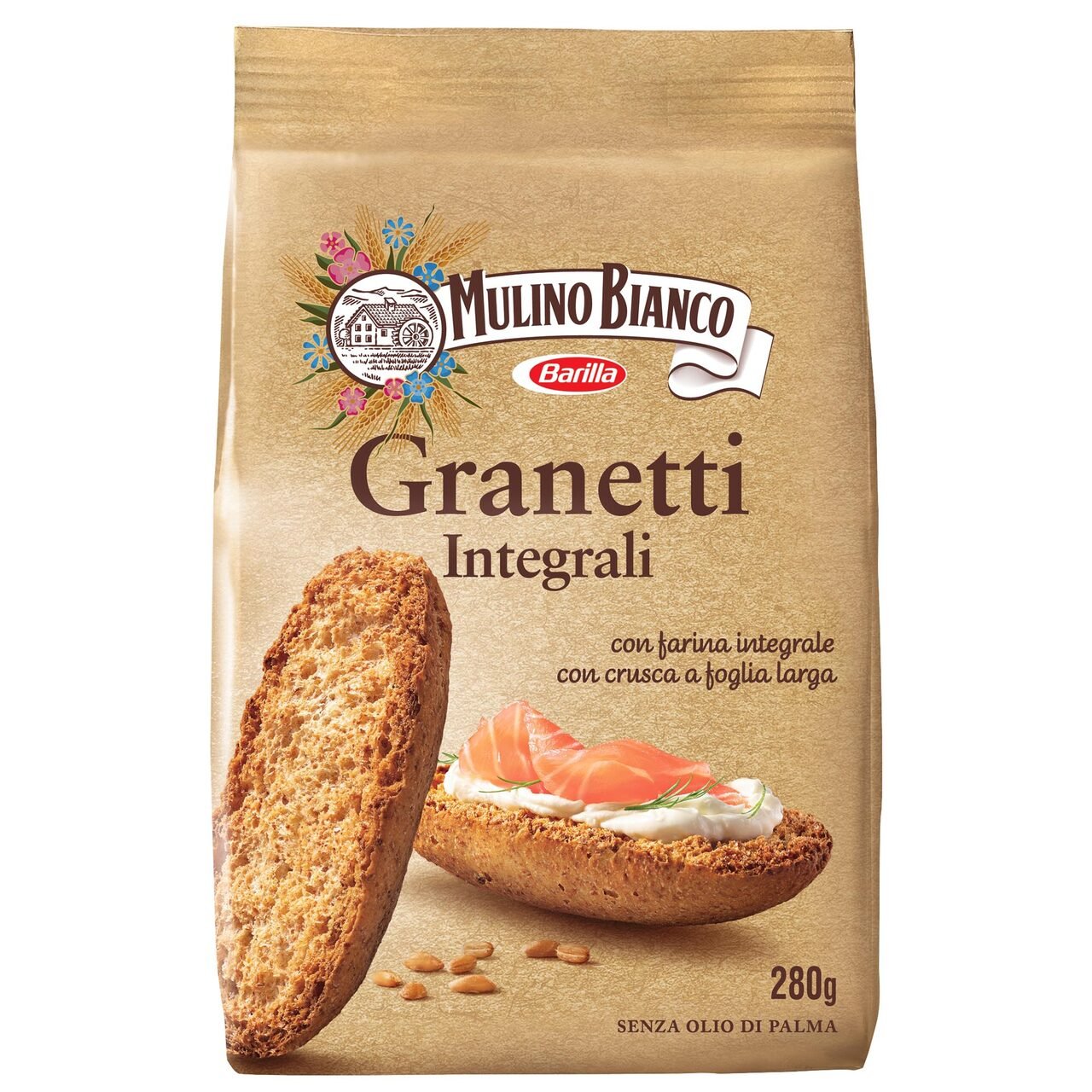 BARILLA GRANETTI INTEGRALI 280GR (16B)