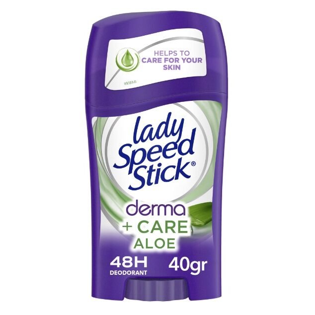 LADY SPEED STICK 40GR DERMA CARE ALOE(12B)
