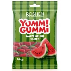 ROSH.YUMMI GUMMI 70GR WATERMELON SLICES(22B)