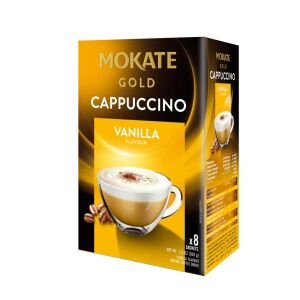 MOKATE GOLD CAPP.VANILLA (12.5GR*8) 12 CUT