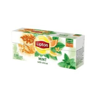 LIPTON CEAI PLIC 26GR HERBAL MENTA&CITRICE(20PLIC) 12CUT
