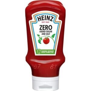 HEINZ 400ML KETCHUP ZERO (10B)