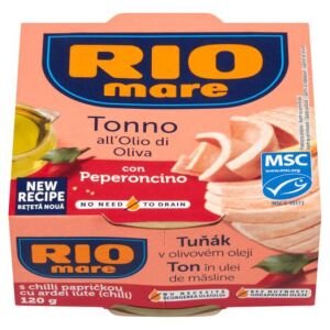 RIO MARE TON ULEI DE MASLINE 120GR PICANT(12B)
