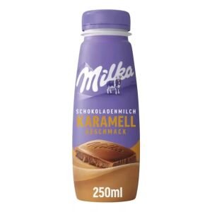 MILKA BAUTURA 250ML CU CARAMEL(8B)