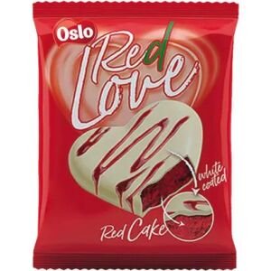 OSLO CAKE 45GR RED LOVE(24B) 6CUT