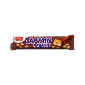 ANKARA CAPTAIN BATON NUGA 50GR CARAMEL& PEANUT(24B) 6CUT