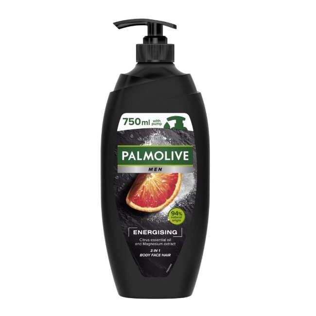 PALMOLIVE GEL DUS 750ML MEN ENERGISING (12B)