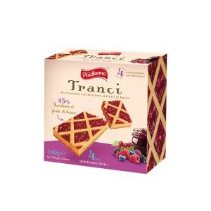 TARTA FELII 160GR CU DULCEATA DE FR.DE PAD.(14B)