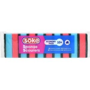 SOKE BURETE VASE MULTICOLOR (10B) 12SET