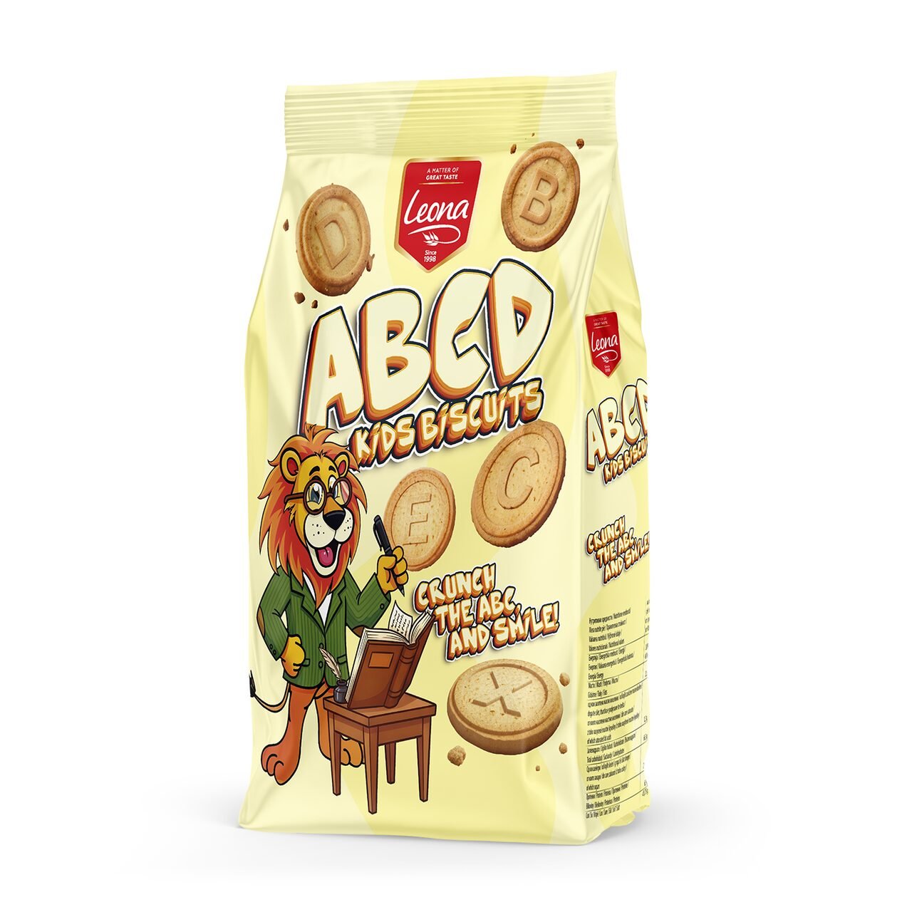 LEONA BISC.COPII ABC LITERE 200GR(10B)