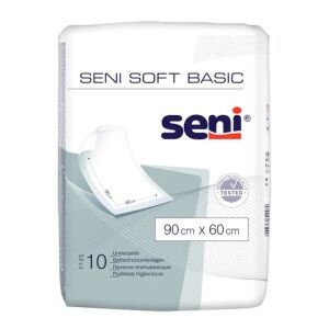 SENI SOFT BASIC ALEZE ABOSRB. 90*60cm(10BUC)12PACH
