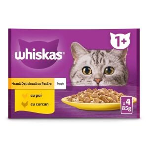 PET.WHISKAS PLIC SEL. PASARE IN ASPIC 85GR(4B)13SET