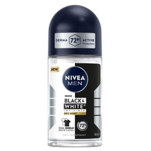 NIVEA ROLLON MEN 50ML INVISIBLE B&W EPIC NIGHT(6B)5SET