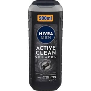 NIVEA SAMPON 500ML MEN ACTIVE CLEAN(12B)