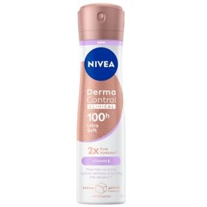 NIVEA DEO WOM 150ML DERMA CONTROL ULTRA SOFT(6B) 5SET