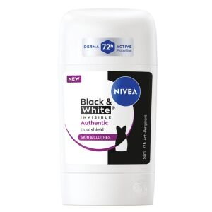 NIVEA STICK WOM. 50ML INVISIBLE B&W AUTHENTIC(5B) 3SET