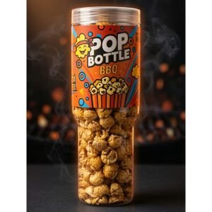 POP BOTTLE POPCORN 150GR BBQ SMOKEY (20B)