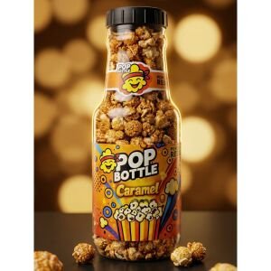 POP BOTTLE  POPCORN 260GR CARAMEL GOLD (20B)