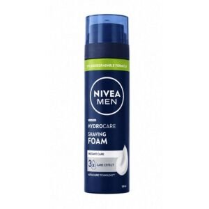 NIVEA SPUMA RAS HYDRO CARE 200ML(12B)