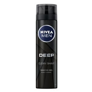NIVEA GEL RAS DEEP BLACK 200ML(12B)