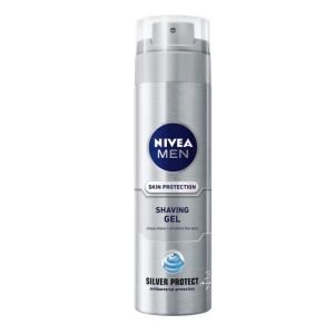 NIVEA GEL RAS SILVER PROTECT 200ML(12B)