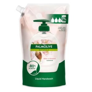 PALMOLIVE SAPUN LICHID REZ. 1L  MILK ALMOND(10B)