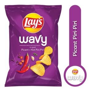 LAY'S CHIPS WAVY 115GR PIRI PIRI(21B)