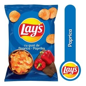 LAY'S CHIPS 125GR PAPRIKA (21B)