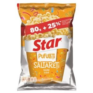 STAR SNACKS  80+20GR SALTY POPS(18B)