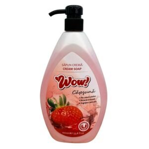 WOW SAPUN LICHID CREMA CAPSUNA 1L(6B)