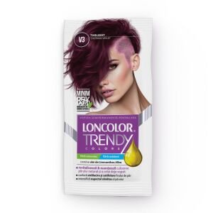 LONCOLOR TRENDY COLORS NR. V3 CASTANIU VIOLET/ TWILIGHT (10B)