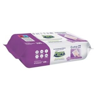 SERV UMEDE PURE SUPRAFETEIOR CU ORCHIDEE 100PCS(6B)
