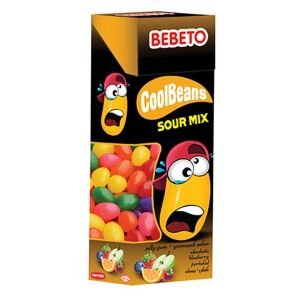 BEBETO COOL BEANS JELEURI MIX SOUR 30GR(12B)12CUT