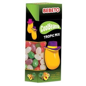 BEBETO COOL BEANS JELEURI MIX TROPIC 30GR(12B)12CUT