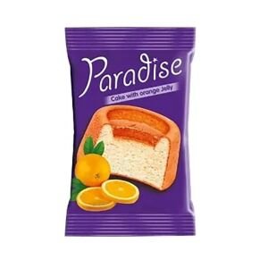 PARADISE CAKE JELEU PORTOCALE 25GR(24B)12CUT