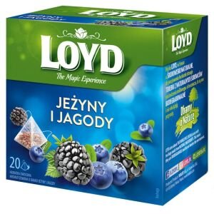 LOYD CEAI PLIC 40GR BLACKBERRY&BLUE. PYRAMIDA(10CUT)